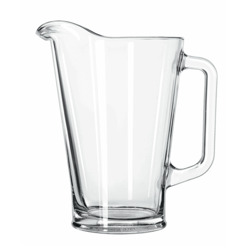 dieser transparente Libbey Pitcher mit einem Fassungsvermögen von 1,7 Litern eignet sich sowohl zum Bedrucken als auch zum Gravieren